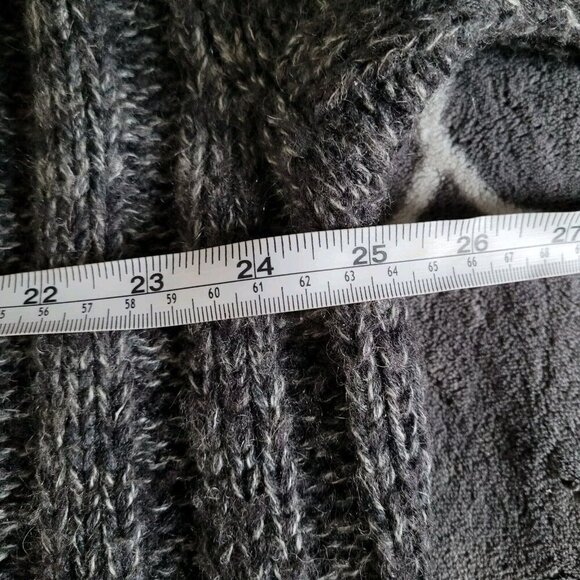 Dolce & Gabbana Chunky Knit Sweater Cardigan Xl Ribbed Italy Alpaca Wool Mohair - Picture 5 of 8